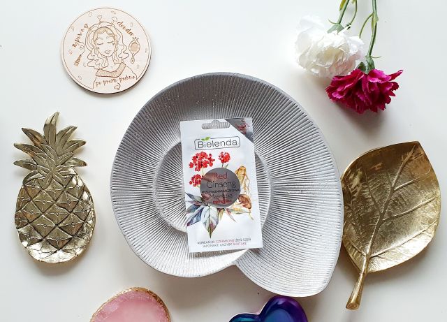 Bielenda Red Ginseng, Maseczka do twarzy, Przeciwzmarszczkowa, Regenerująca, Koreański czerwony żeń-szeń, japońskie grzyby shitake