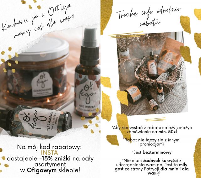 Kody rabatowe dla Was współprace 