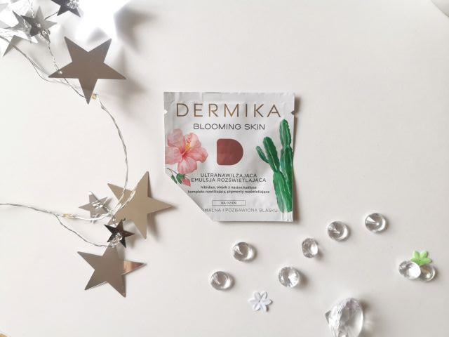 Dermika Blooming Skin, Emulsja do twarzy, Ultranawilżająca, Rozświetlająca, Na dzień