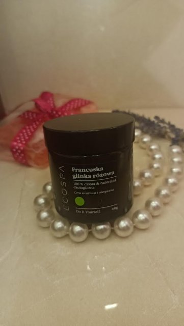 ECOSPA Glinka różowa, Francuska, Cera wrażliwa i alergiczna