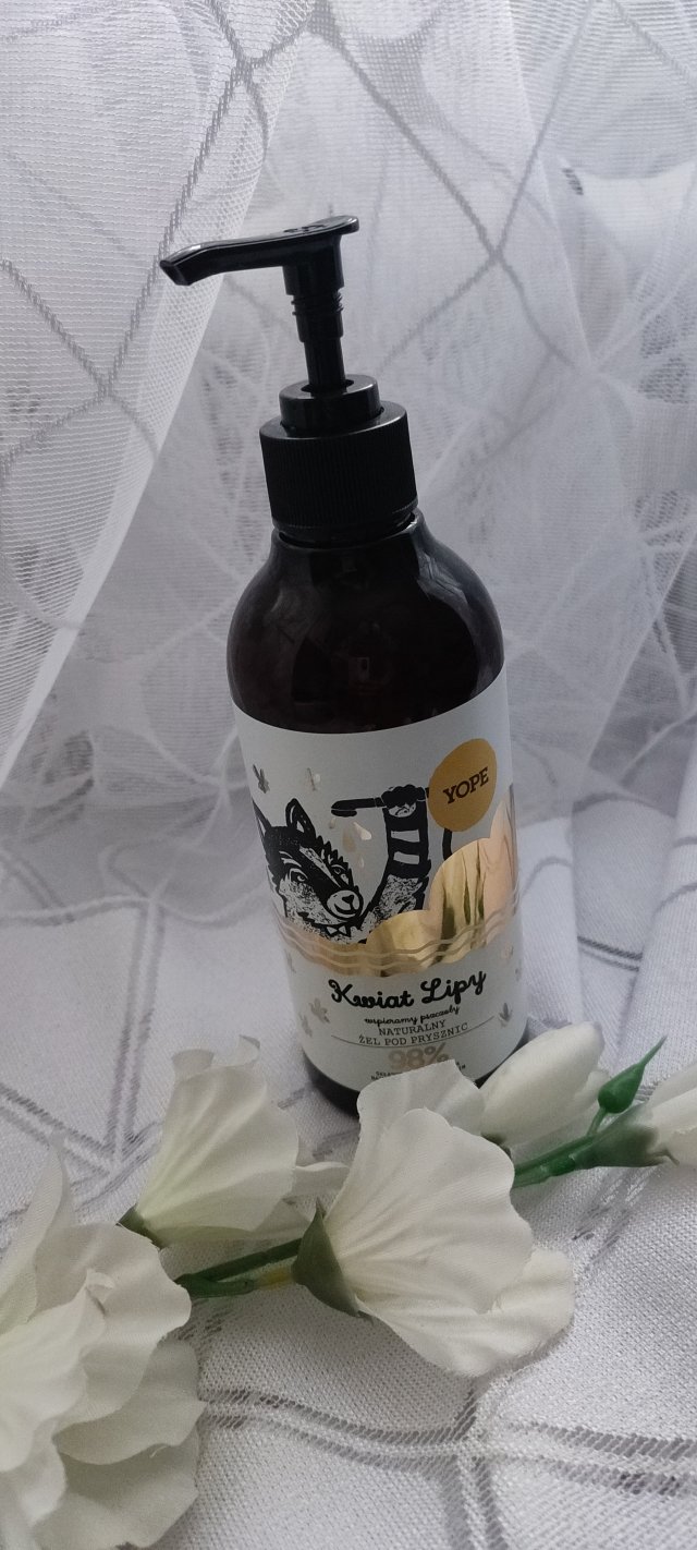 YOPE Żel pod prysznic, Kwiat lipy