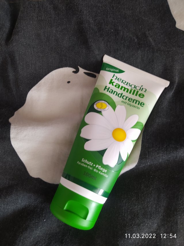Herbacin Kamille, Krem do rąk, Shutz + Pflege