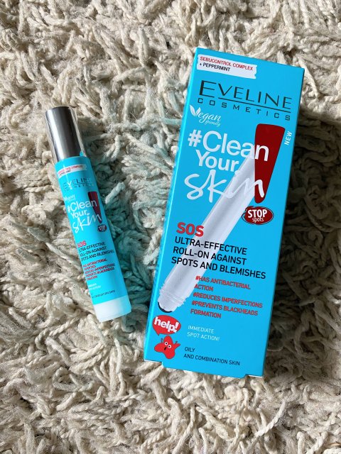Eveline Clean Your Skin Punktowy Żel na Niedoskonałości Roll-On 