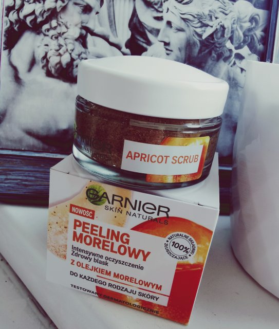 Garnier peeling Morelowy 
