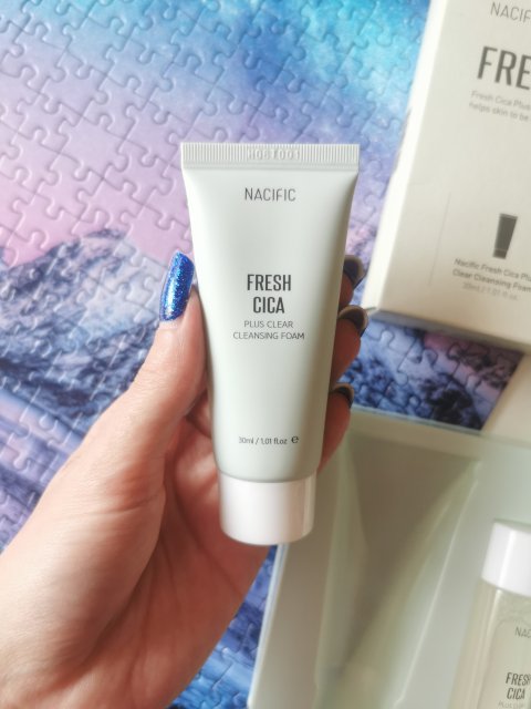 Nacific Pianka do mycia twarzy, Oczyszczająca, Cica Plus Clear