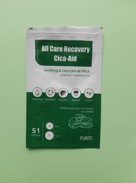 Purito Plastry do stosowania punktowego, All Care Recovery Cica-Aid, Na stany zapalne i do pielęgnacji blizn