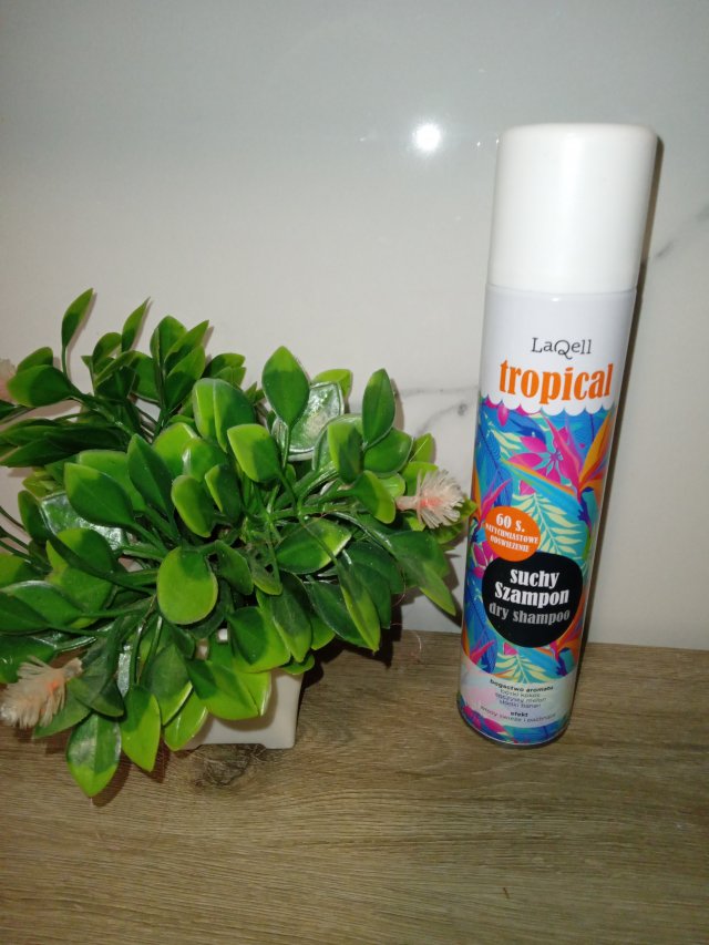 LaQell Suchy szampon do włosów, Tropical