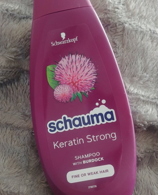 Schwarzkopf Schauma, Szampon do włosów, Keratin Strong, Odbudowujący