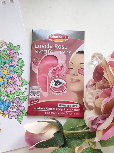 Schaebens Płatki pod oczy, Hydrożelowe, Lovely Rose