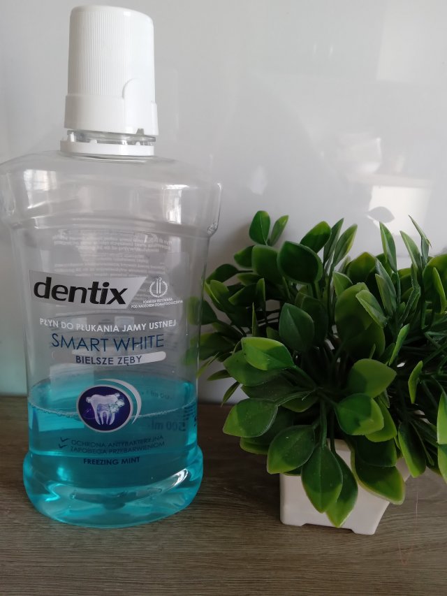 Dentix, płyn do płukania jamy ustnej, Smart White, Bielsze Zęby