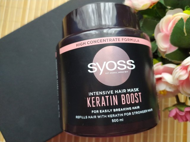 syoss keratin boost maska do wlosow