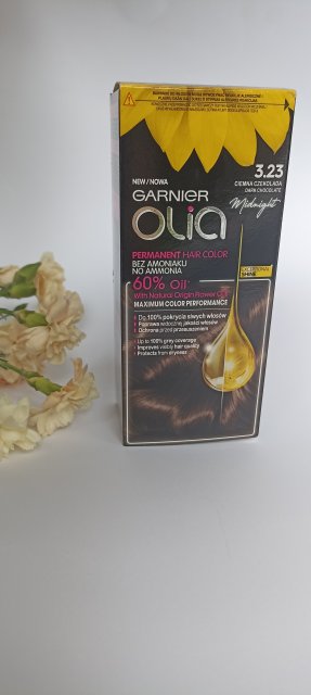Garnier Olia, Farba do włosów, 3.23 Ciemna czekolada
