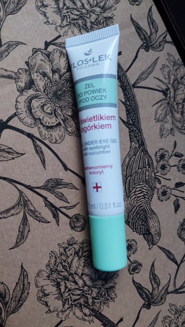 FlosLek Żel pod oczy, ze świetlikiem i ogórkiem 