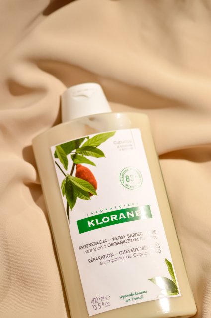 Klorane Szampon do włosów, Z organicznym masłem Cupuacu, Włosy bardzo suche i zniszczone