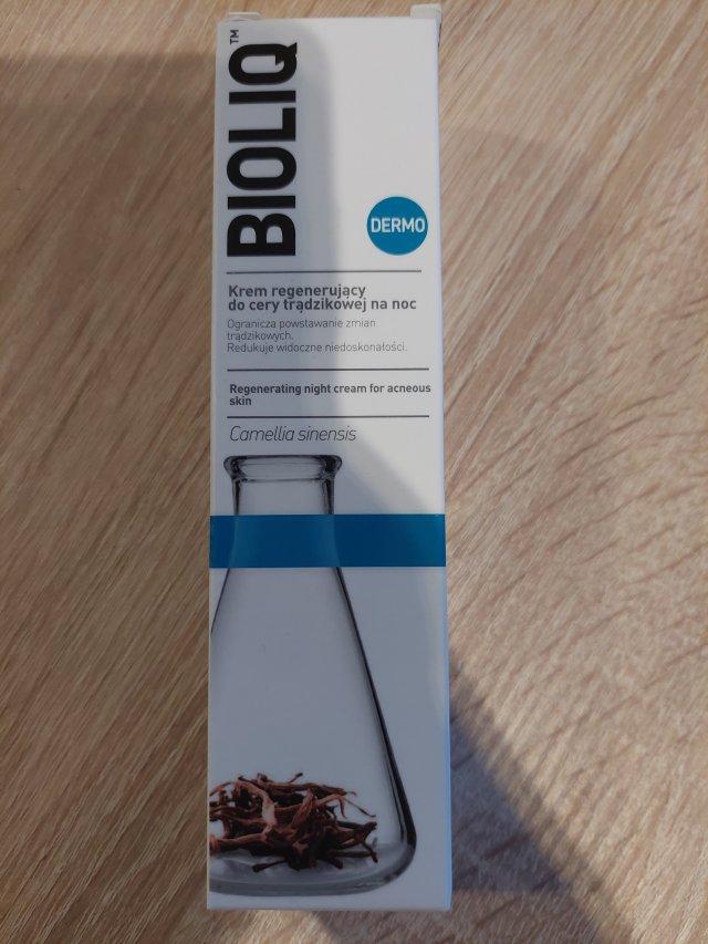 BIOLIQ Dermo, Krem do twarzy, Regenerujący do cery trądzikowej na noc