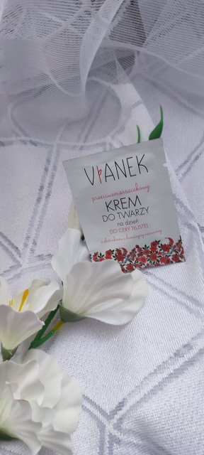 Sylveco Vianek, Krem do twarzy, Przeciwzmarszczkowy, Na dzień, Do cery tłustej