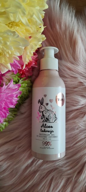YOPE Żel do higieny intymnej, Aloes i lukrecja