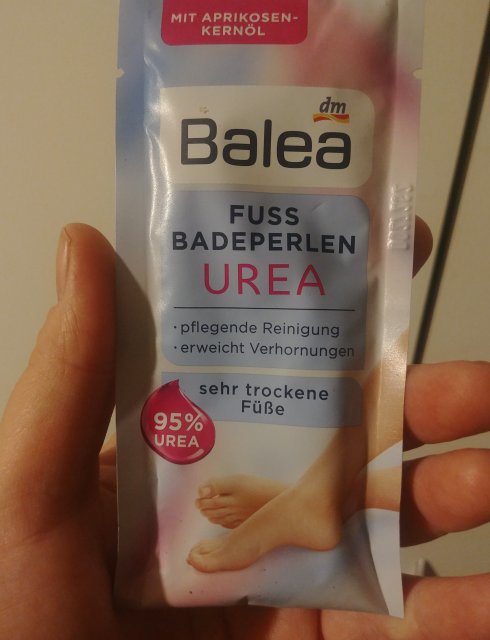 Balea Perełki do kąpieli stóp, Urea