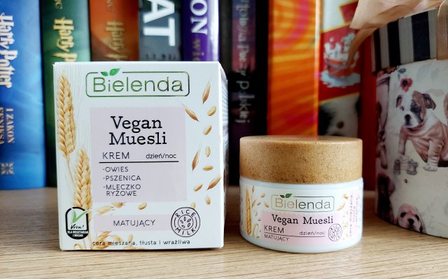 Bielenda Vegan Muesli, Krem do twarzy, Matujący, Na dzień i na noc