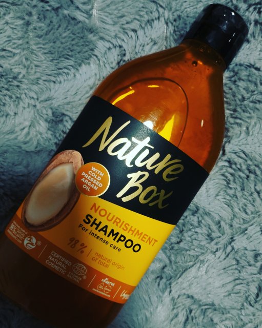 Nature Box Szampon do włosów, Olej arganowy
