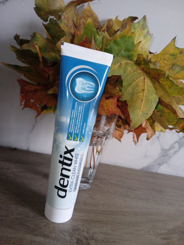 Dentix Pasta do zębów, Extra Clean White, wybielanie + complex 7