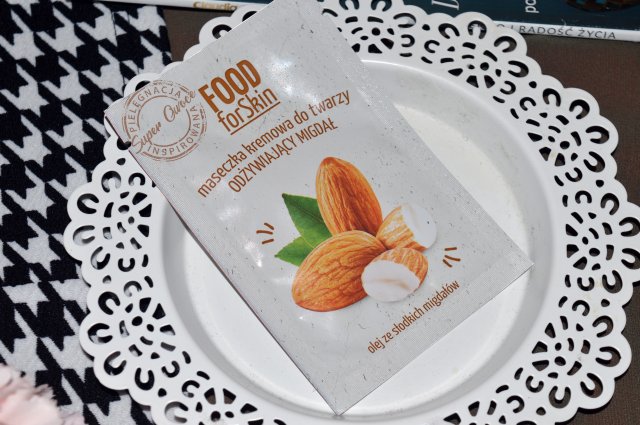 Food forSkin Maseczka do twarzy, Kremowa, Odżywiająca, Migdał