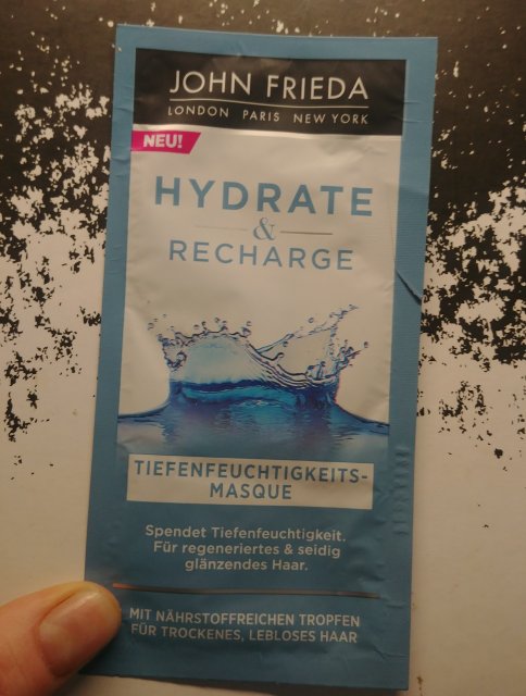 John Frieda Maska do włosów, Hydrate & Recharge, Głęboko nawilżająca