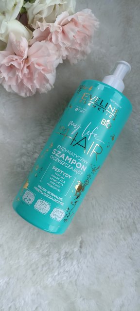 Eveline My Life My Hair, Szampon do włosów, Enzymatyczny, Oczyszczający, Peptydy
