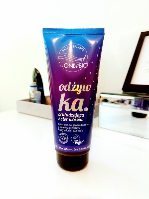 OnlyBio Hair Balance, Odżywka do włosów, Ochładzająca kolor włosów