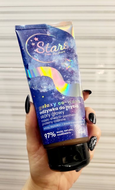 Stars from the stars Odżywka do mycia skóry głowy, Galaxy co-wash, Włosy wysoko- i średnioporowate
