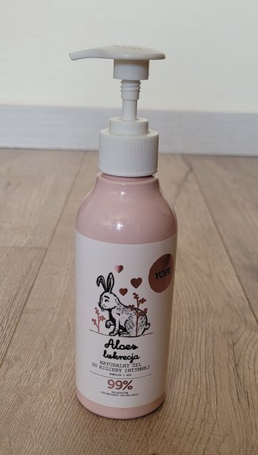 YOPE Żel do higieny intymnej, Aloes i lukrecja
