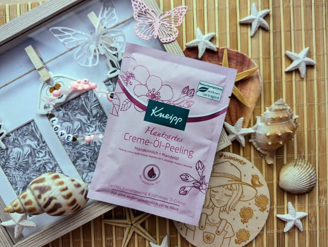 Kneipp Peeling do ciała, Hautzartes Creme-Öl-Peeling, Mandelmilch & Mandelöl