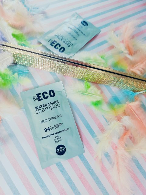 Mila Professional Szampon do włosów, Be Eco, Waters Shine, Do włosów suchych.