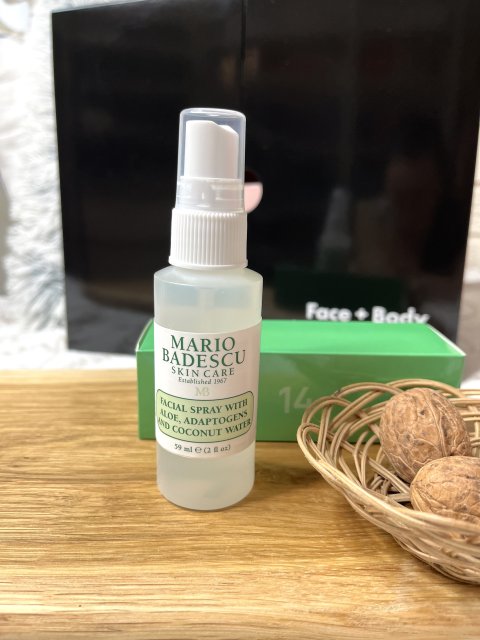 Mario Badescu Skin Care Mgiełka do twarzy, Aloes, adaptogeny i woda kokosowa