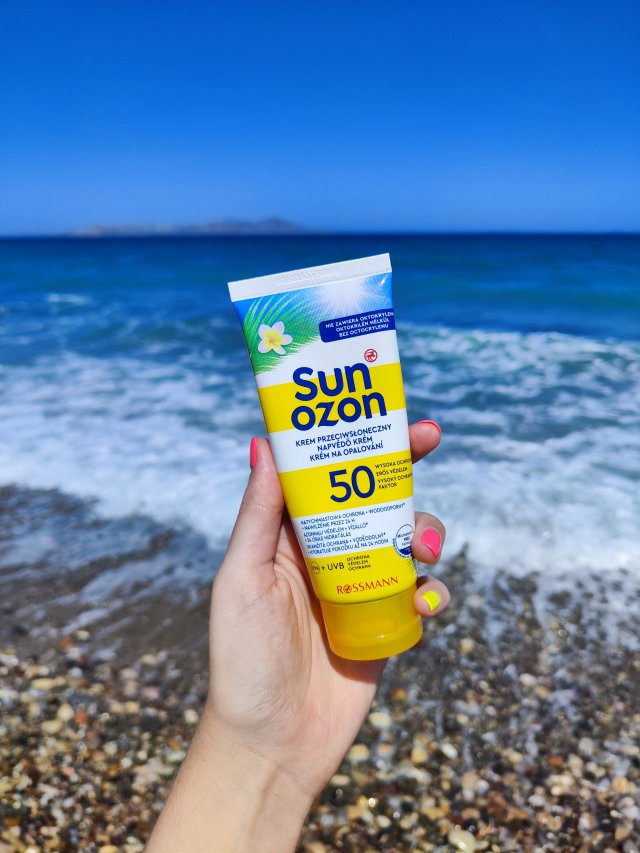 SunOzon kids, Krem przeciwsłoneczny SPF 50, Wysoka ochrona