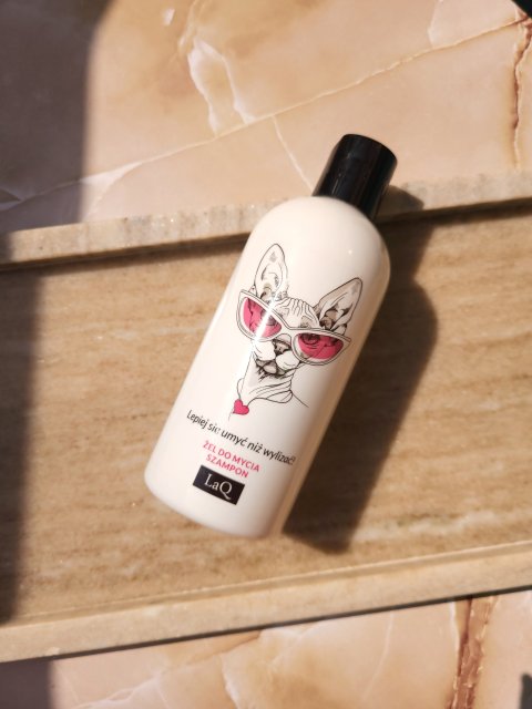 LaQ Żel do mycia i szampon, Naturalny