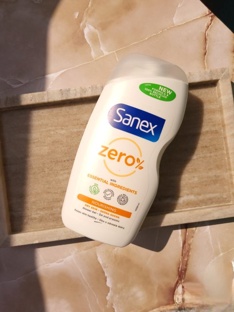 Sanex Żel pod prysznic , Zero %, Skóra sucha