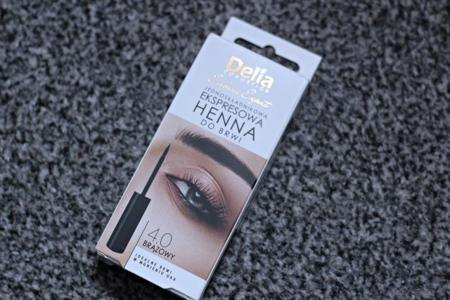 Delia Henna do brwi, Pudrowa, 4.0 Brązowy