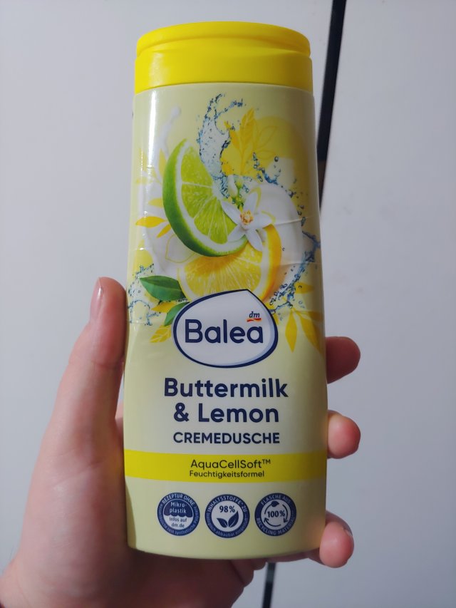 Balea Żel pod prysznic, Buttermilk & Lemon