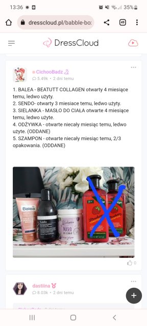 Prywatne wymiany, pokaż co masz 