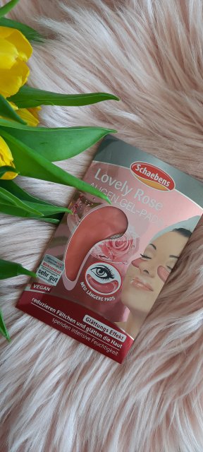 Schaebens Płatki pod oczy, Hydrożelowe, Lovely Rose