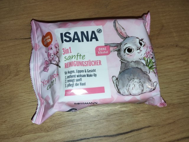 Isana Chusteczki oczyszczające, 3w1, You Look Cute!