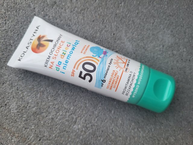 Kolastyna Krem ochronny na słońce dla dzieci i niemowląt, SPF 50