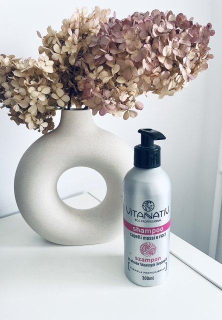 Vitanativ Szampon do włosów, Capelli Mossi e Ricci, Do włosów falowanych i kręconych 
