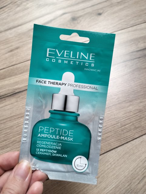 Eveline Face Therapy Professional, Maseczka do twarzy, Peptide Ampoule-Mask, Regeneracja i odmłodzenie, 13 peptydów