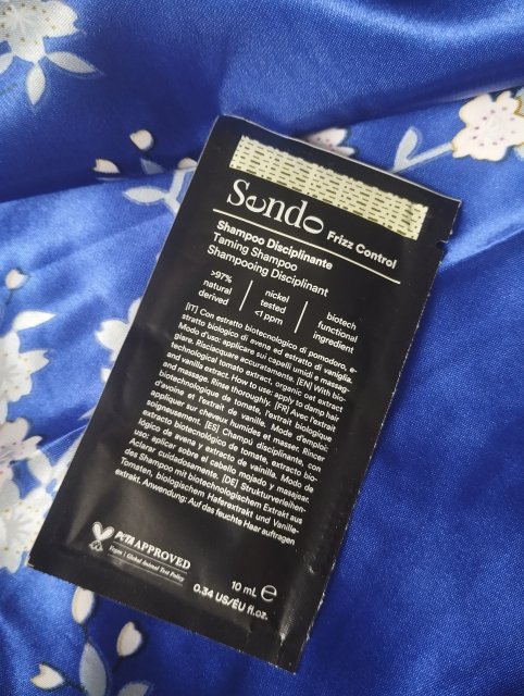 Sendo Szampon do włosów, Frizz Control, Zapobiegający puszeniu się włosów 