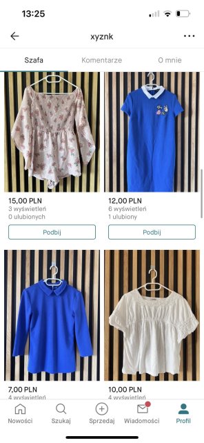 Pokaż swój profil na Vinted