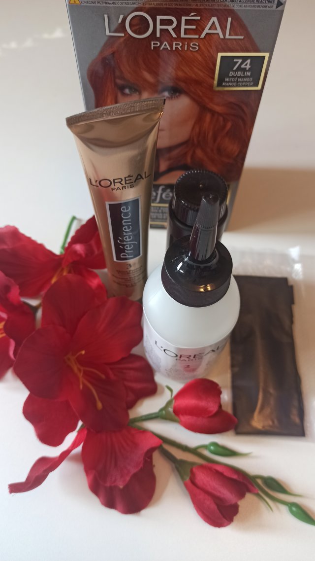 L'oreal Paris Preference, farba do włosów, nr. 74, DUBLIN