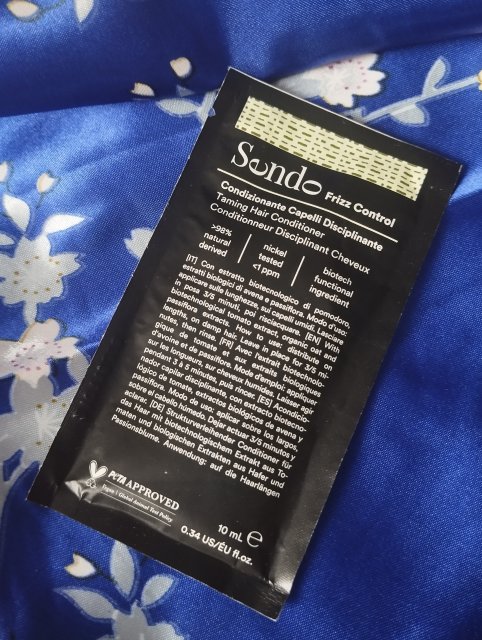 Sendo Odżywka do włosów, Frizz Control, Zapobiegająca puszeniu się włosów