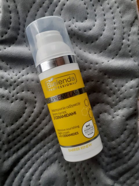Bielenda Professional, Supremelab, Barrier Renew, Krem do twarzy, Intensywnie odżywczy, Na noc, Z ceramidami